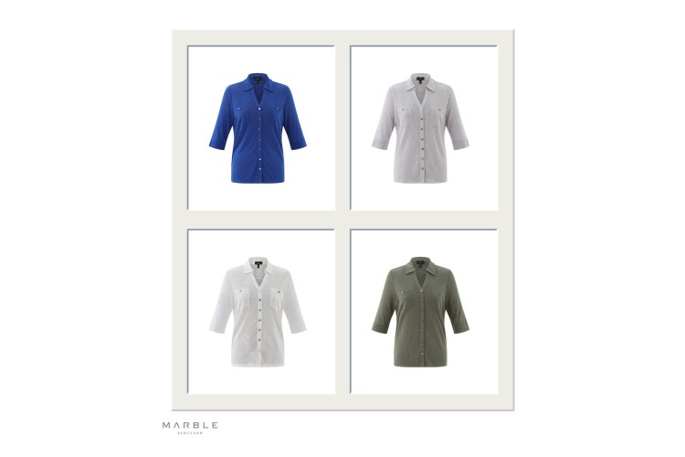 Marble Summer Shirt 7844 