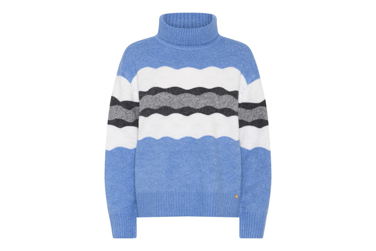 Micha Comfy Wave Knit | Blue