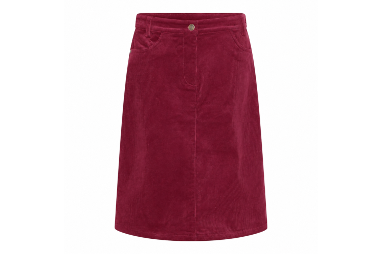 MIcha Cord Skirt | Very Berry