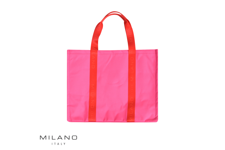 Pink Shopper Tote Bag 7144