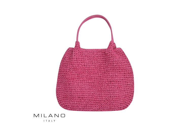 Milano Woven Bag | Pink 406
