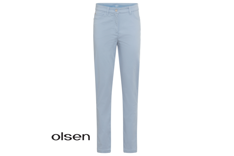 Olsen Mona Slim Jeans 14000640 | Pale Blue