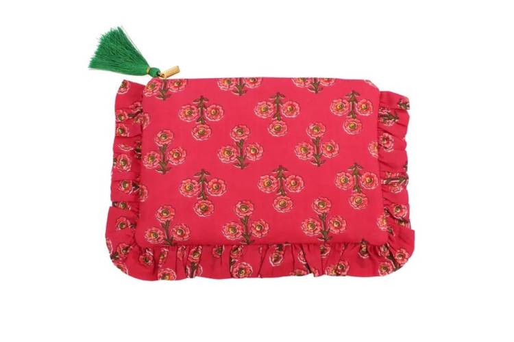 My Doris Cotton Frill Pouch