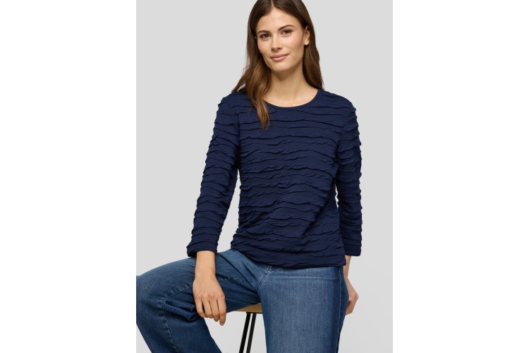 Ripple Top - Navy