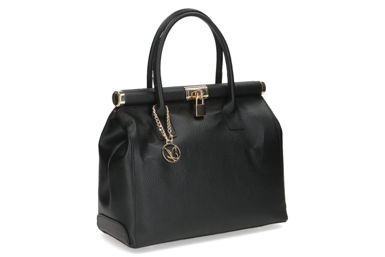 Caprice Leather Bag - 61008 | Black 