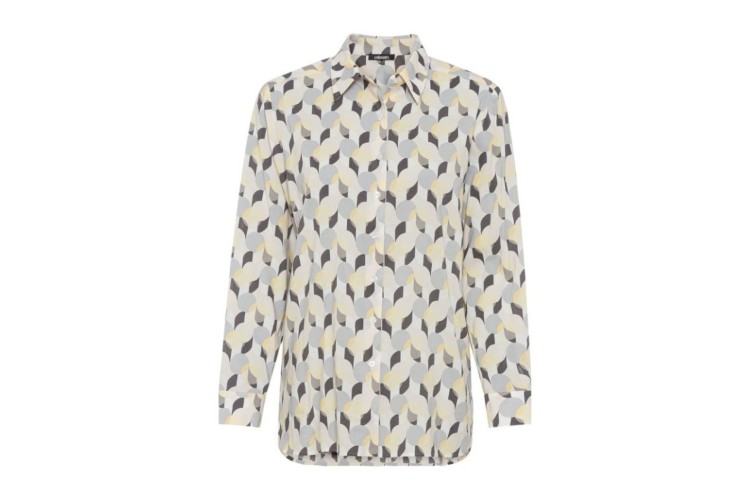 Olsen Blouse 12001916 | Yellow & Grey
