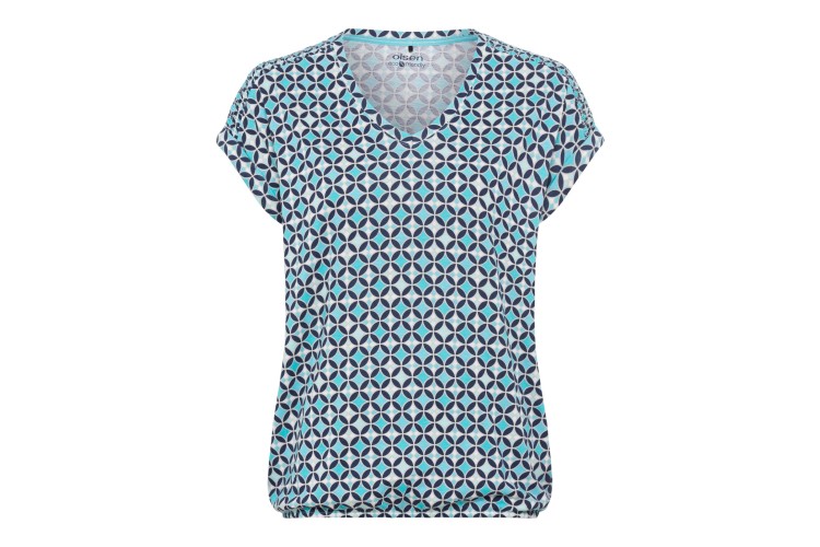Olsen Clara Top 11105038 | Ocean Breeze Blue