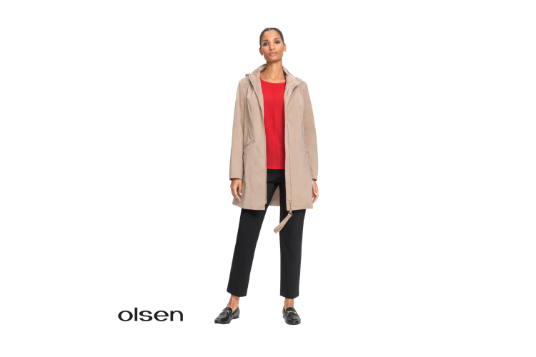 Olsen Coat 15101425 | Sand