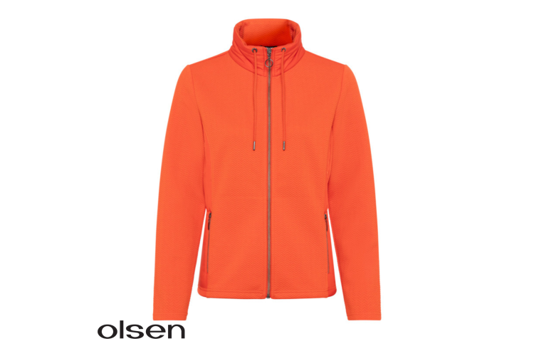 Olsen Eva Jacket 11201603 | Orange