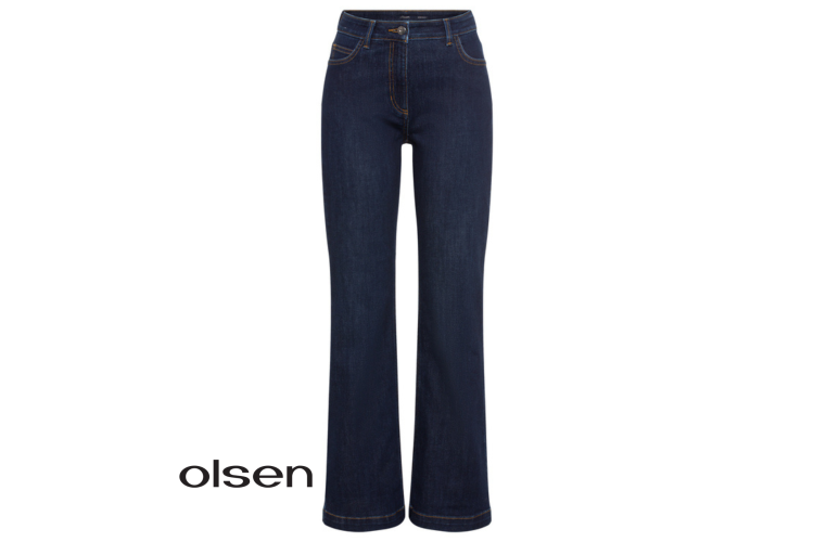 Olsen Mona Bootcut Jeans 14002245 | Stonewash