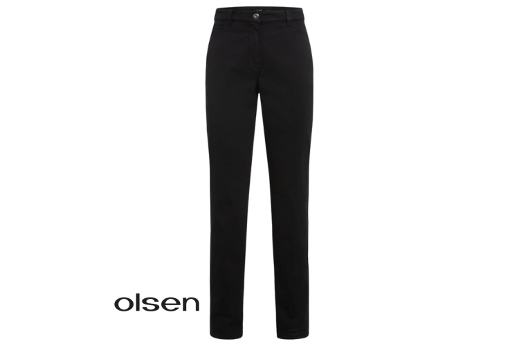 Olsen Mona Slim Jeans 14000140 | Black