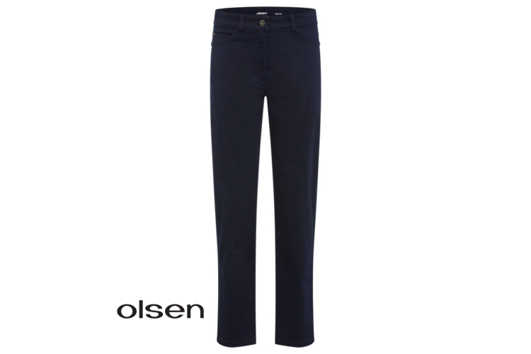 Olsen Mona Slim Jeans 14000140 | Power Navy