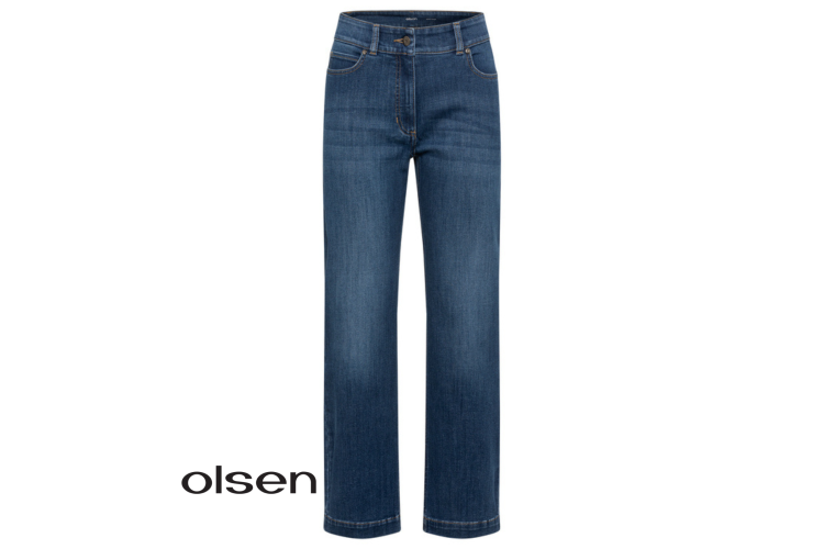 Olsen Mona Straight Jeans 14002147 |Denim