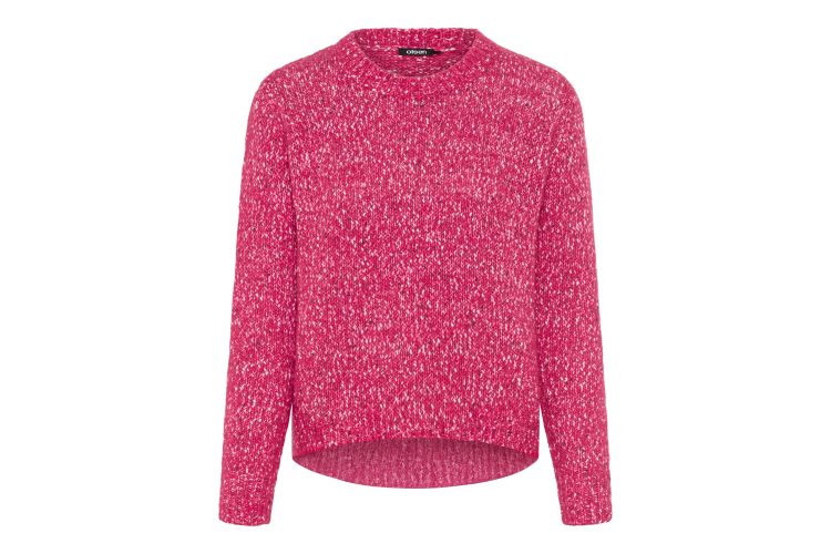 Olsen Pullover Long Sleeve - Redberry Melange