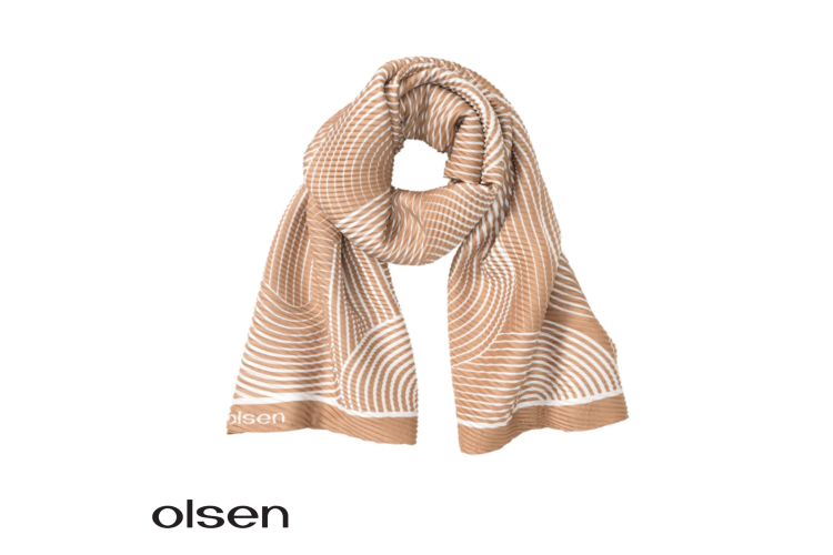 Olsen Scarf 18001937 | Caffe Latte