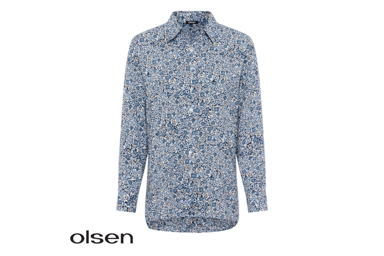 Olsen Shirt 12000030 | Blue