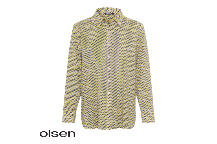 Olsen Shirt 12001947 | Sun Yellow