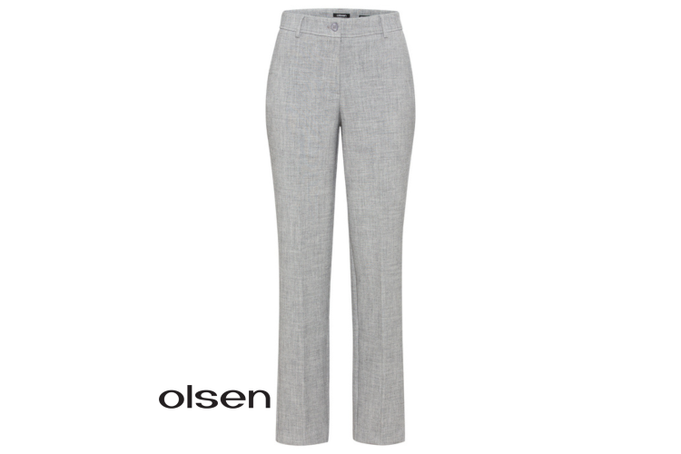Olsen Mona Trouser 14002244 |Grey
