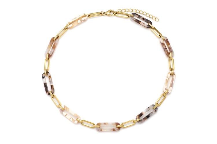 Paperclip Link Necklace