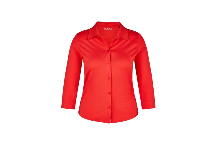 Rabe Jersey Top - Pillarbox Red