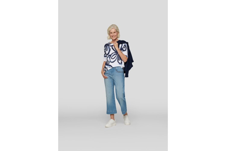 Rabe S/S Blue Flower Tee