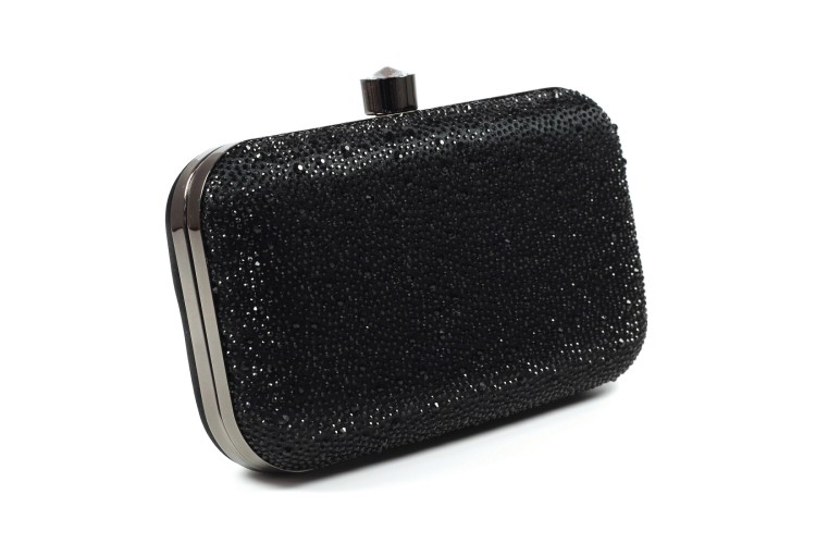 Regal Black Sparkle Occasion Bag