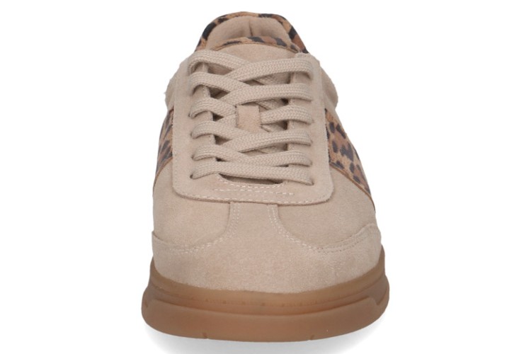 Sand & Animal Suede Trainers by Caprice