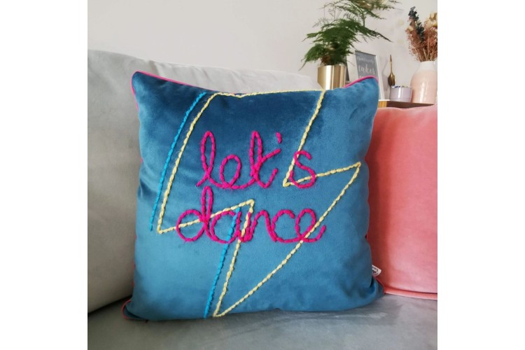 Square Cushion: Let's Dance