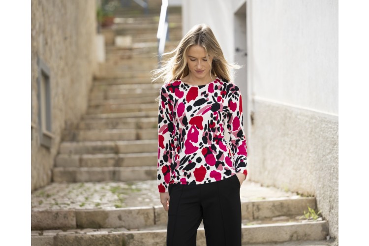 Marble Abstract Jumper | 7994