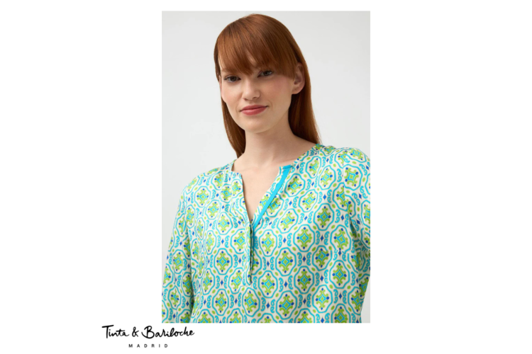 Tinta Galilea Tunic Top 3789541 | Turquoise Green