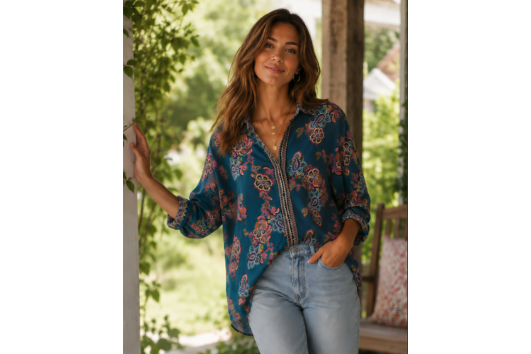 Tolani Kennedy Shirt | Peacock