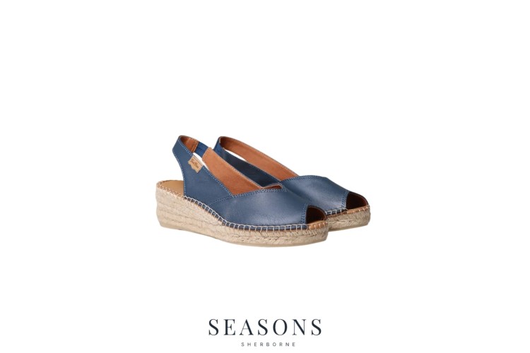 Toni Pons Bernia Espadrille Sandal Ocean Blue 