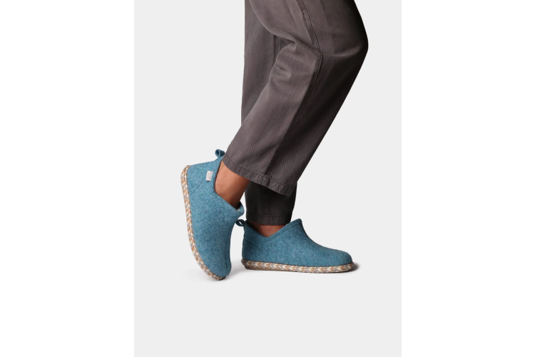 Toni Pons Duna Felt Slipper | Turquoise