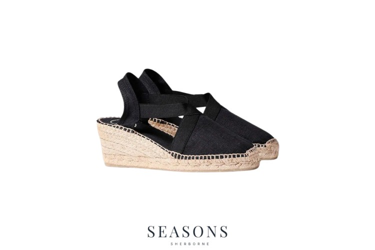 Toni Pons Ter Espadrille Sandal Black