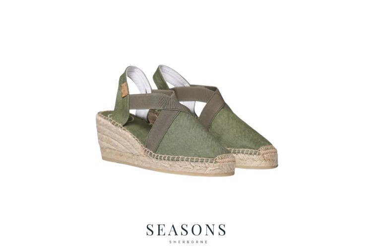 Toni Pons Ter Espadrille Sandal Forest Green