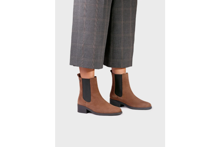 Toni Pons Tudela Suede Chelsea Boot | Taupe