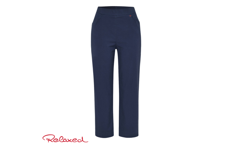 Toni Relaxed Scarlet Wide Leg 3/4 Jeans 2243 | Marine