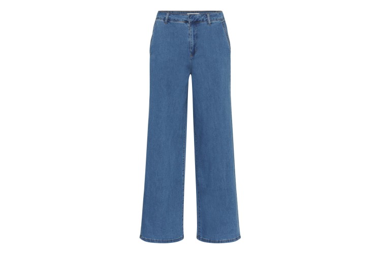 Visti Wide Leg Jeans | Indigo Blue or Vancouver Dark