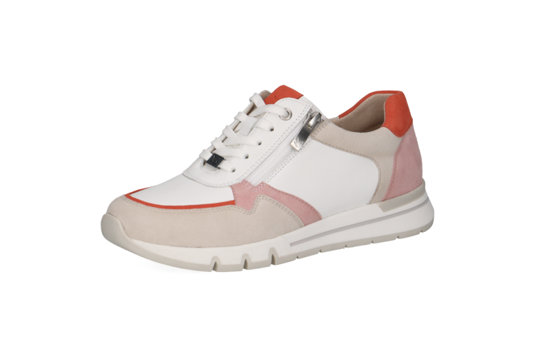 Caprice Leather Trainers 23724 | White & Multi