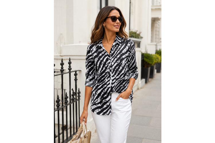 Zebra Print Shirt