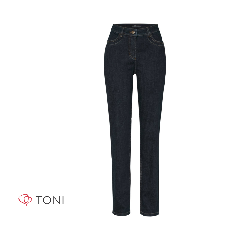 Toni Be Loved Jeans 1226-42 | Aged Indigo Contrast Stitch 
