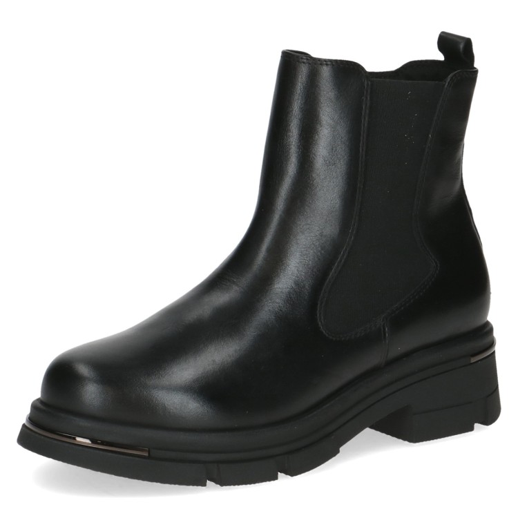 Caprice Leather Boot 25428 | Black