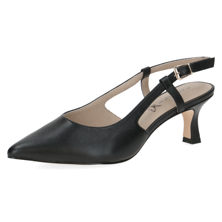 Caprice Leather Shoe 29601 | Black 