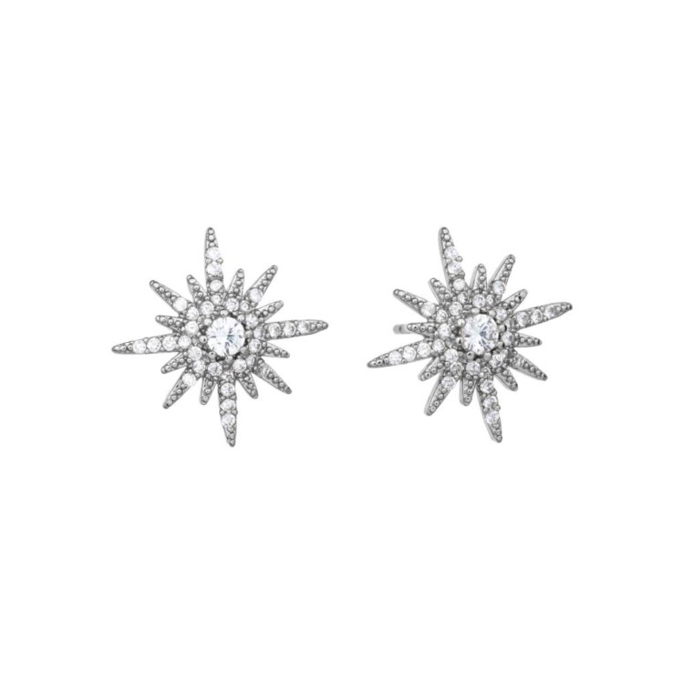Crystal Startburst Earrings