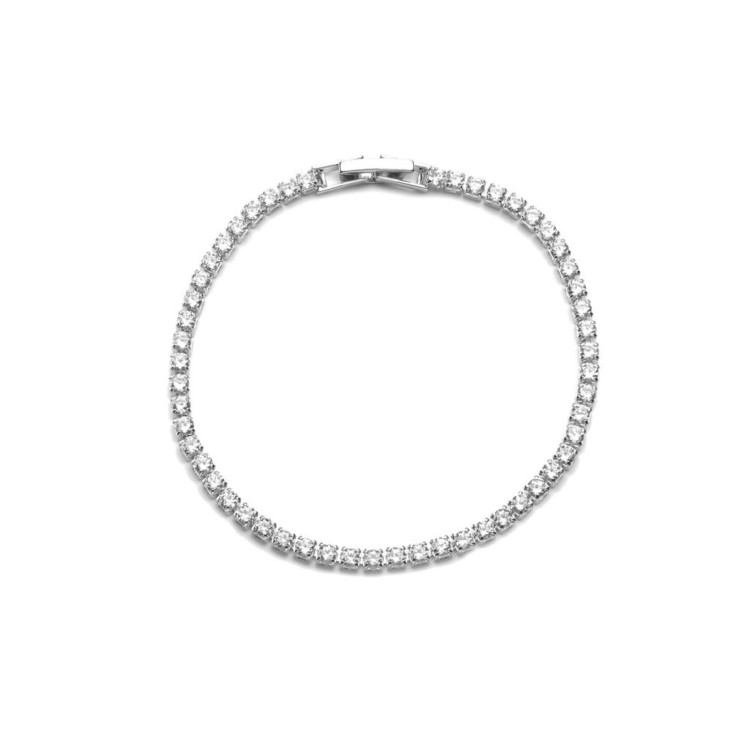Tennis Bracelet - CZ & Silver Tone