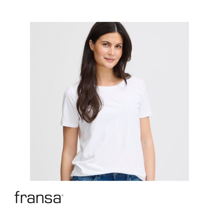 Fransa Short Sleeve T-Shirt | 20605388