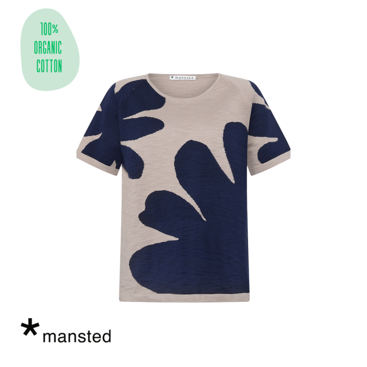 Mansted Knitted Cotton T-Shirt 