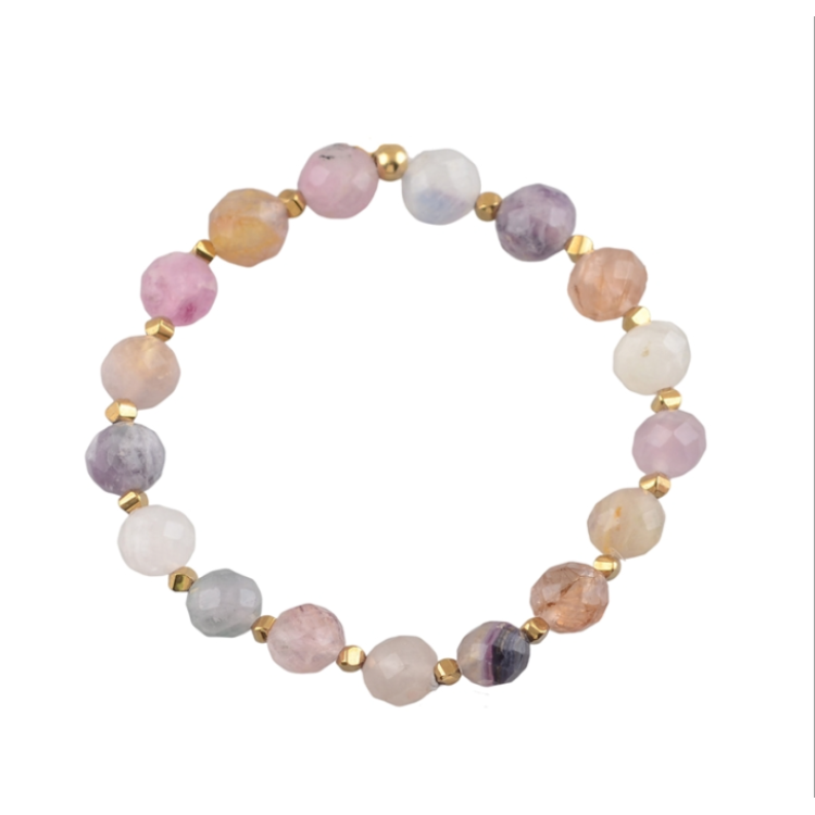 Natural Stone Stretch Bracelet