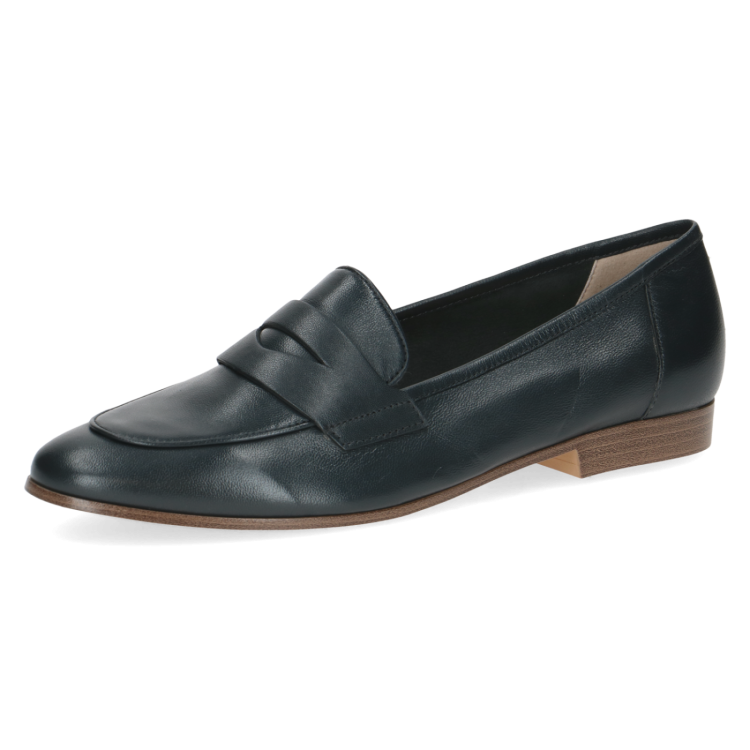 Caprice Leather Loafer 24200 | Navy
