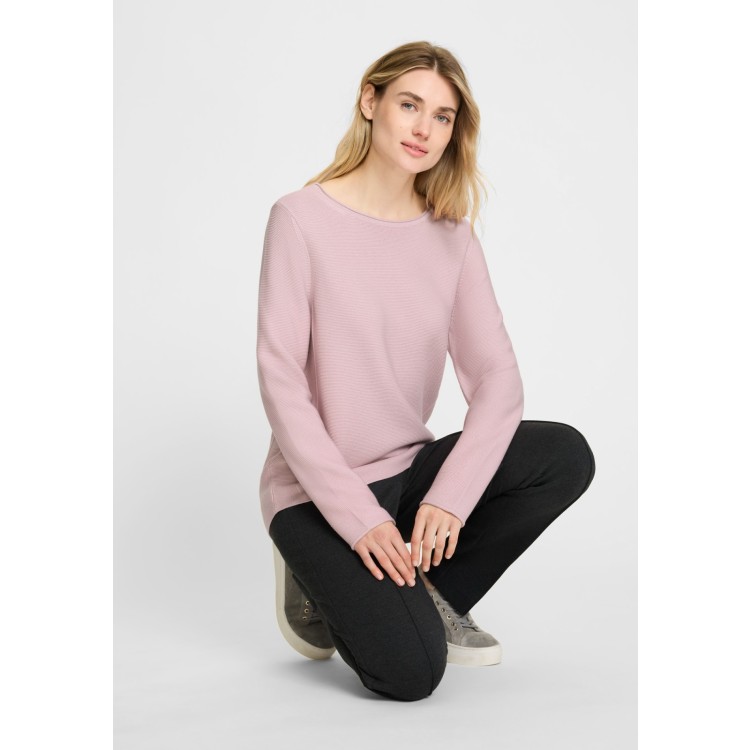 Olsen Delicate Knit Jumper - Soft Pink